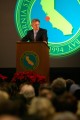 Ambassador Joe Wilson speaks at Cal State Monterey Bay.