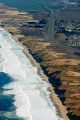 Several miles of coastline make up Marina State Beach as seen from the air.