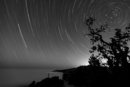 A star gate opens over the Big Sur coast on a summer night. Who is coming through? 