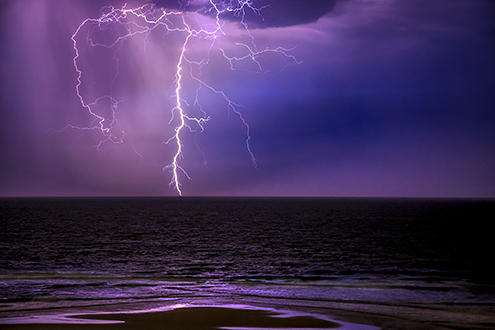 Taken from Marina State Beach between 1:30 and 3:30 am as the storm moved off the Big Sur Coast and into the Monterey Bay, then onward to Santa Cruz and San Francisco. This storm sparked a number of destructive fires. 